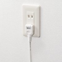 延長コード 電源タップ 2m 2P（ピン） 7個口 スイッチ ホワイト 700-TAP033 サンワサプライ 1個（直送品）
