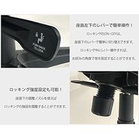 ネットフォース オフィスチェア エグゼクティブチェア トスカーナ 肘・ヘッド付 ブラック TOS-1-AH-AW 1脚（直送品）