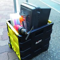 フローバル 折りたたみコンテナキャリー M PDZ-M 1個