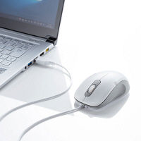 サンワサプライ 有線ブルーLEDマウス MA-BL138W 1個（直送品）