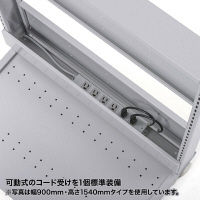 サンワサプライ スマートラック 幅600×奥行700×高さ700mm グレー RAC-267 1台（直送品）