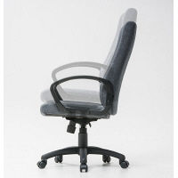 サンワサプライ ハイバックファブリックチェア グレー SNC-T153GY 1個（直送品）