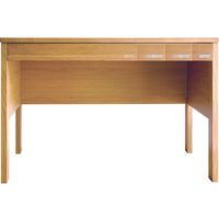 くろがね工作所 リニアプレミアム デスク 幅1100×奥行520×高さ730mm ナチュラル WU3-DR110 デスク 1台（直送品）