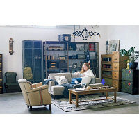 ジャーナルスタンダードファニチャーBOND WORK COFFEE TABLE（ボンドワークカフェテーブル）幅1200×奥行500×高さ400mm1台（直送品）