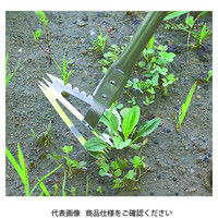 石黒金属 石黒金属(Garden Helper) らくらく草抜きホーJr.300mm柄 KPLー50S 1セット(4丁)（直送品）