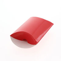 シモジマ ギフトBOX AX-3 赤 006824707 1セット（10枚入×10）（直送品）