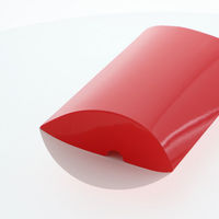 シモジマ ギフトBOX AX-7 赤 006848307 1セット（10枚入×10）（直送品）