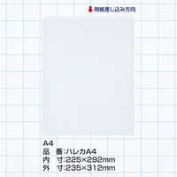 西敬 貼れるカードケース A4 ハレカA4 5枚