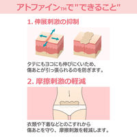 ニチバン アトファイン 傷あとケアテープ Sサイズ 30mm×49mm ATFS 1箱（12枚入り）