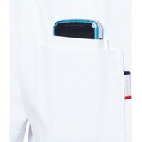 ルコックスポルティフ メンズジャケット アクア×ネイビー L UQM1103 1枚　白衣