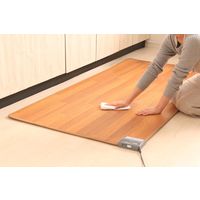 アイリスオーヤマ ホットカーペット 1畳 電気カーペット 88×176cm 撥水加工 フローリング調 HCM-1809FL-M 木目調