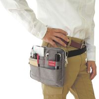 中林製作所 タフレーベル 軽ワークポーチ ベルト付 KW-5 1個