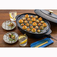 BRUNO オーバルホットプレート(ブラック) BOE053-BK 1台