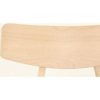 【軒先渡し】ヤマソロ Yummy （ヤミー） ダイニングチェア オレンジ 83-820 1セット（2脚入）（直送品）