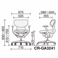 【組立設置込】コクヨ オフィスチェア イング クッション ラテラル アルミ肘 フローリング用 アルミ脚 ブラック×ディープパープル 1脚（直送品）