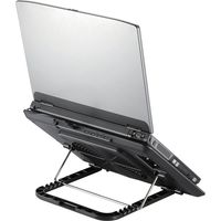 エレコム 冷却台/角度可変置き台/アルミ/大型ファン/15.4~17インチ対 SX-CL22LSV 1個（直送品）