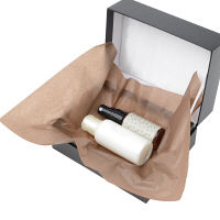 ササガワ 包装紙 薄葉紙 ブラウン 茶色 半才 35-1496 1袋(200枚入)