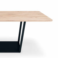 【組立設置込】コクヨ リージョン ミドルテーブル T字脚 角形 黒脚 メラミン天板 幅2400×奥行1200×高さ720mmチャコールダークグレー1台（直送品）