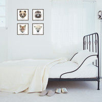 マッチングジャパン フチなし ラミあり フレームステッカー リアル動物『動物_09』 CO-9051-AS 1個(2枚セット)（直送品）