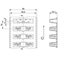 フエニックス・コンタクト プリント基板用コネクタ ピンヘッダー 極数9 PST 1，0/ 9ー3，5 R56 1セット(250個)（直送品）