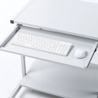 サンワサプライ パソコンラック 幅650×奥行605×高さ700mm ライトグレー RAC-EC75 1台（直送品）