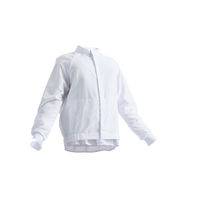 【食品工場ウェア】住商モンブラン スムースフィットシリーズ ジャンパータイプ 白 LL RL8701-2