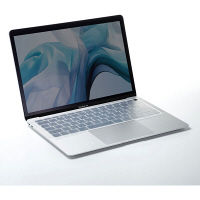 サンワサプライ MacBook Air 13.3インチ Retinaディスプレイ用シリコンキーボードカバー（クリア） FA-SMACBA13R 1個（直送品）