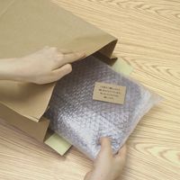 ササガワ 宅配袋 茶未晒クラフト 中 少量パック 32-1493 1袋(10枚)