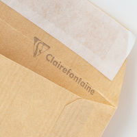 クレールフォンテーヌ クラフト封筒 M(B5サイズ) cf7944 1セット(50枚:5枚入×10袋)