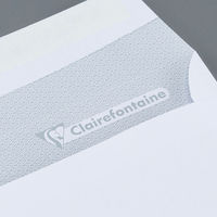 クレールフォンテーヌ テープ付封筒 ポストカードサイズ(C6/洋2) cf5936 1セット(200枚:50枚×4袋)