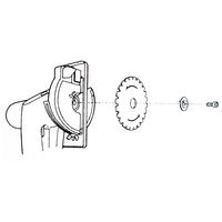 ビッグマン パワーカッター110木工マルノコ刃 DS-209 1個