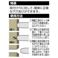 ビッグマン 丁番下穴ドリル3.2mm JI-13 JI-13（直送品）