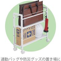 キングジム 足元スッキリワゴン DW160シロ（取寄品）