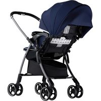 Aprica（アップリカ） ベビーカー ラクーナ クッション インディゴボーダー 4969220003917（直送品）