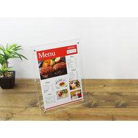 大仙 アクリルフレーム A4 クリア 33R08102300 1セット(1個×5)