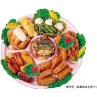 ユニバース グルメシート グリーンリーフ 表示入 丸 12406 1包：24000枚（1000×24）（直送品）