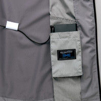 タルテックス HERO’S UNIFORM ベスト（空調服TM） モクグレー 6L 50197-104-6L（直送品）