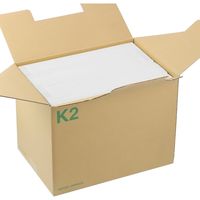 ムトウユニパック 角2 保存袋ヒモナシ ホワイト 120 11174308 1箱(100枚)