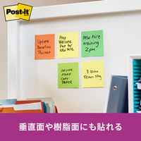 スリーエム(3M) ポストイット ふせん 付箋 強粘着 見出し 50mm×15mm マルチカラー6 1箱（32冊入） 7001SS-MC-6