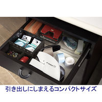 マックス 紙針ホッチキス 10枚とじ 抗菌タイプ PH-10DS/AB