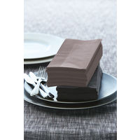 溝端紙工印刷 カラーナプキン 8つ折り 2PLY クレーグレー 1セット（200枚：50枚入×4袋）