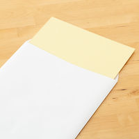 長門屋商店 色紙用 上質紙封筒 シ-F31 1セット(50枚:10枚入×5)