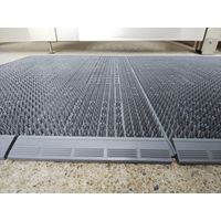 山崎産業 エバックサンステップマット(#1)GR 4903180404865 1枚