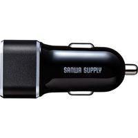 サンワサプライ カーチャージャー（1ポート・2.4A） CAR-CHR73U 1個（直送品）