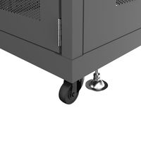 サンワサプライ 19インチサーバーラック メッシュ（36U） 幅600×奥行1000×高さ1820mm ブラック CP-SVN3610MBKN 1台（直送品）