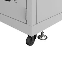 サンワサプライ 19インチサーバーラック（36U） 幅600×奥行1000×高さ1820mm ライトグレー CP-SVN3610GYN 1台（直送品）