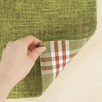 パリーパリーランチョンマット グリーン K64103 4枚 サンベルム（直送品）