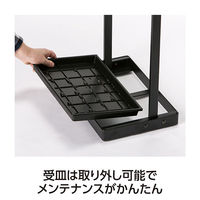 テラモト 傘かけ（折りたたみ傘対応） UB2891000 約幅390×奥行250×高さ1000mm 1台 スチール コンパクト