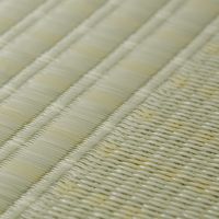 萩原 PP柄上敷 涼風（りょうふう） 江戸間 8帖 幅3520×奥行3520mm 12201280 1枚（直送品）