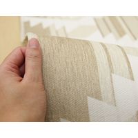 萩原 ゴブランシェニールラグ オルテガグラデーション 約幅1850×奥行1850mm ベージュ 240612914 1枚（直送品）